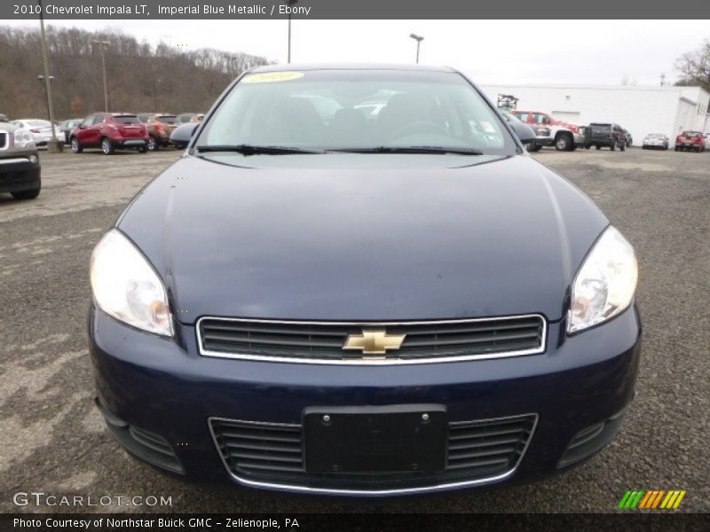 Imperial Blue Metallic / Ebony 2010 Chevrolet Impala LT