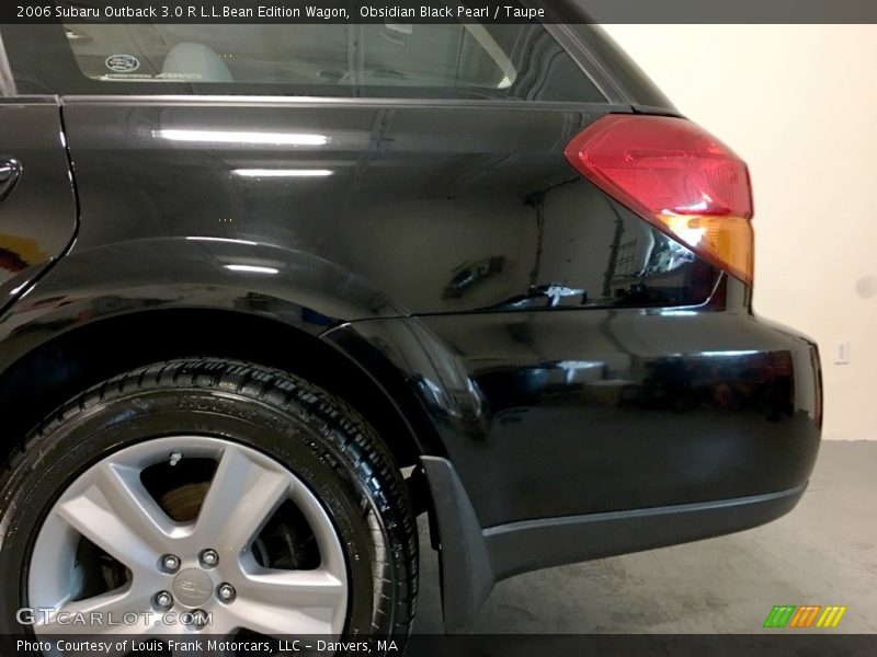 Obsidian Black Pearl / Taupe 2006 Subaru Outback 3.0 R L.L.Bean Edition Wagon