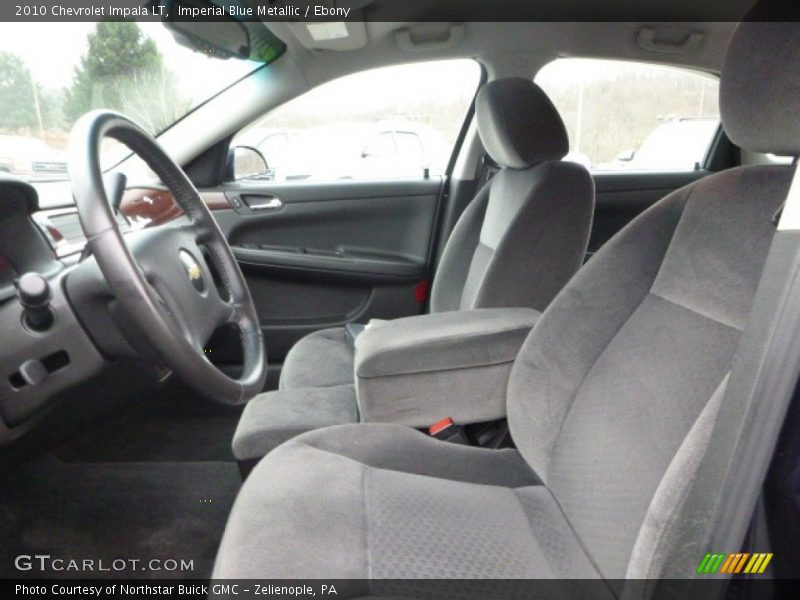 Imperial Blue Metallic / Ebony 2010 Chevrolet Impala LT