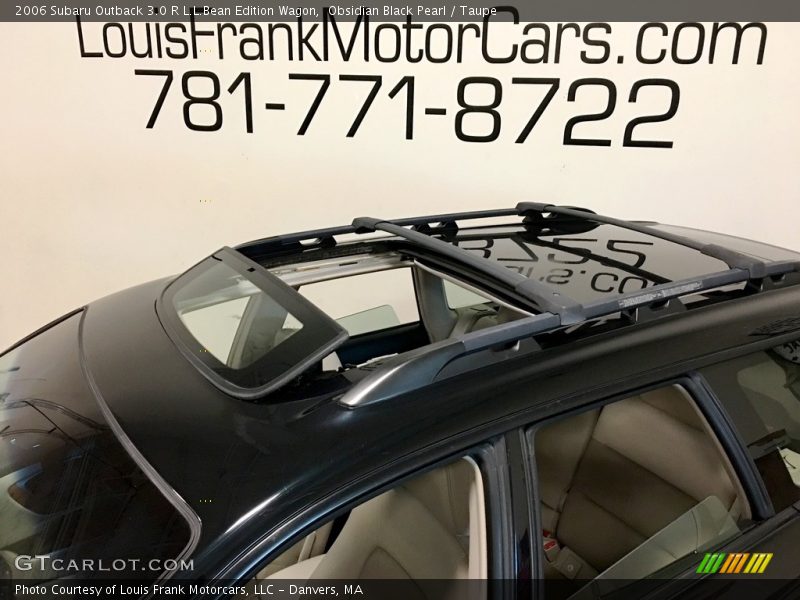 Obsidian Black Pearl / Taupe 2006 Subaru Outback 3.0 R L.L.Bean Edition Wagon