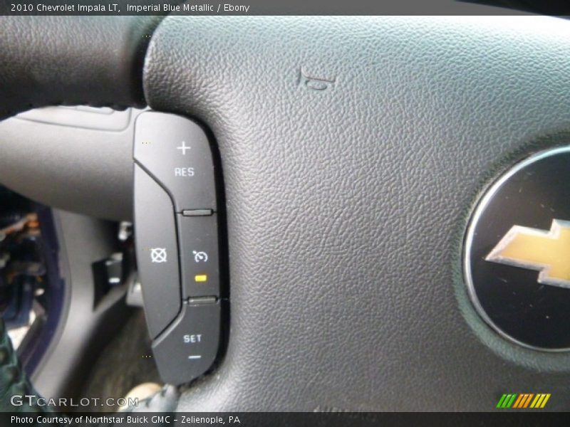 Imperial Blue Metallic / Ebony 2010 Chevrolet Impala LT