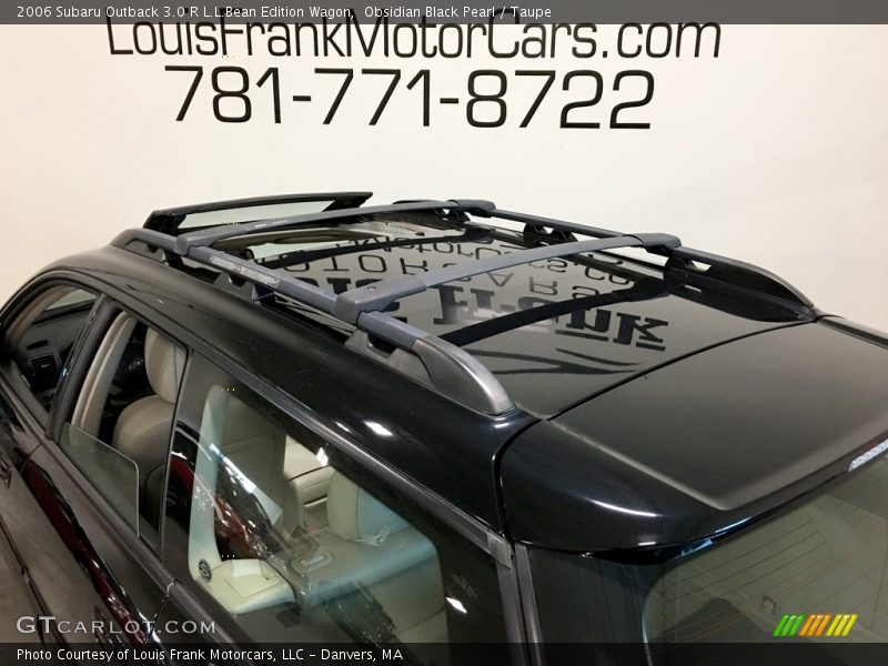 Obsidian Black Pearl / Taupe 2006 Subaru Outback 3.0 R L.L.Bean Edition Wagon