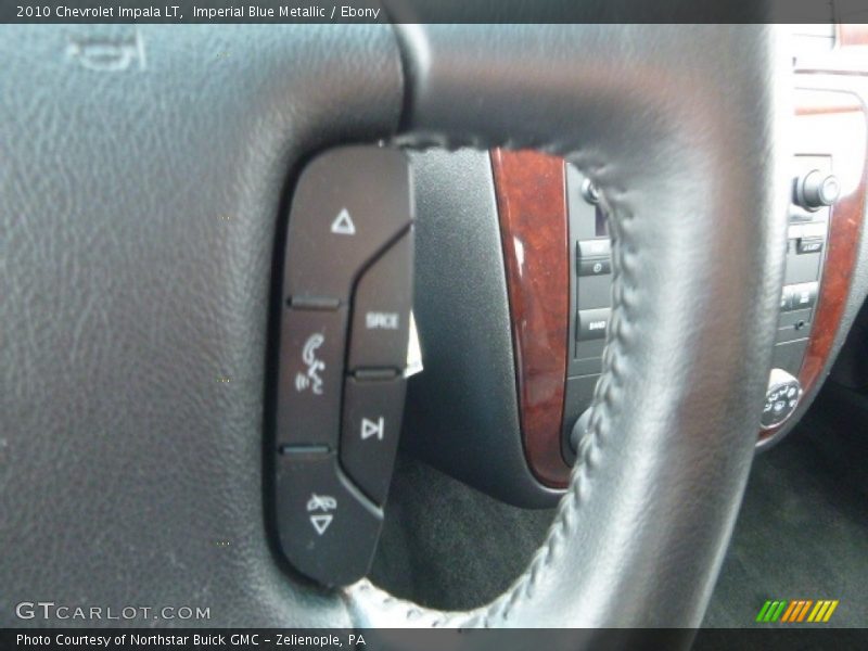 Imperial Blue Metallic / Ebony 2010 Chevrolet Impala LT