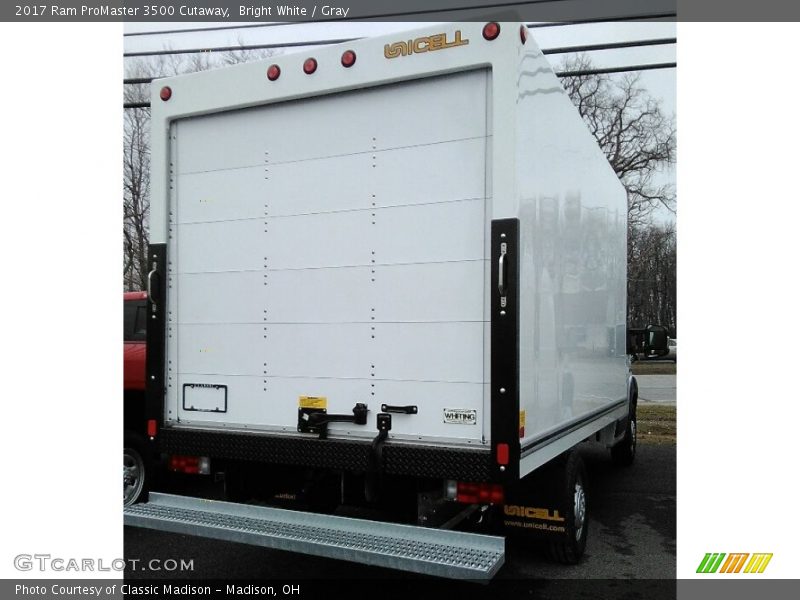 Bright White / Gray 2017 Ram ProMaster 3500 Cutaway
