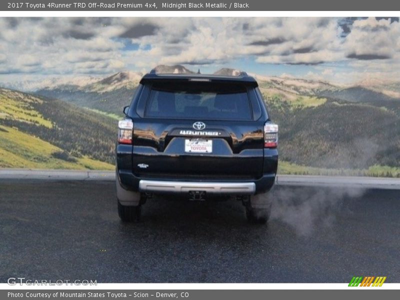 Midnight Black Metallic / Black 2017 Toyota 4Runner TRD Off-Road Premium 4x4