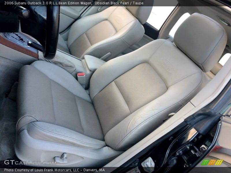 Obsidian Black Pearl / Taupe 2006 Subaru Outback 3.0 R L.L.Bean Edition Wagon