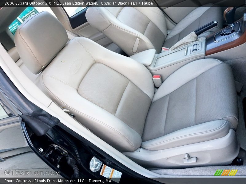 Obsidian Black Pearl / Taupe 2006 Subaru Outback 3.0 R L.L.Bean Edition Wagon
