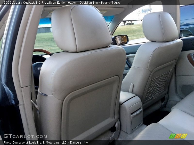 Obsidian Black Pearl / Taupe 2006 Subaru Outback 3.0 R L.L.Bean Edition Wagon