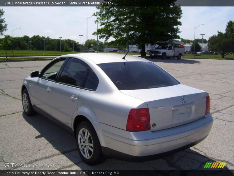 Satin Silver Metallic / Black 2001 Volkswagen Passat GLS Sedan