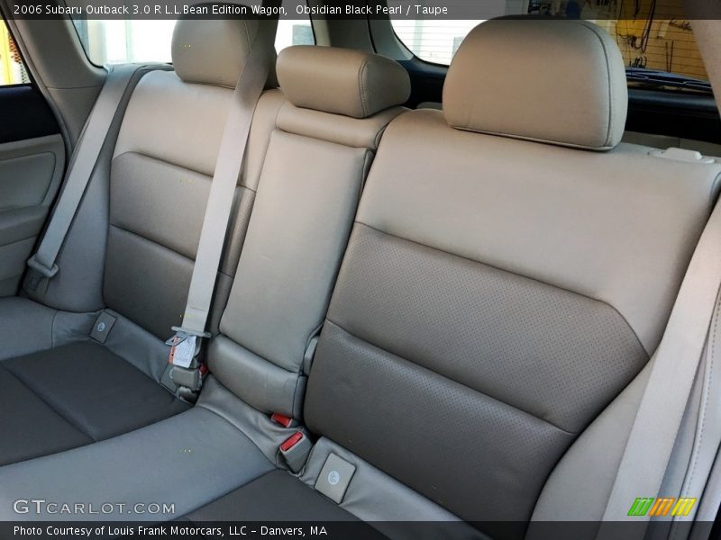 Obsidian Black Pearl / Taupe 2006 Subaru Outback 3.0 R L.L.Bean Edition Wagon