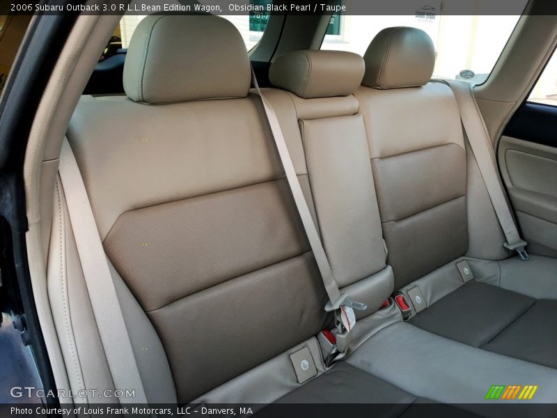 Obsidian Black Pearl / Taupe 2006 Subaru Outback 3.0 R L.L.Bean Edition Wagon
