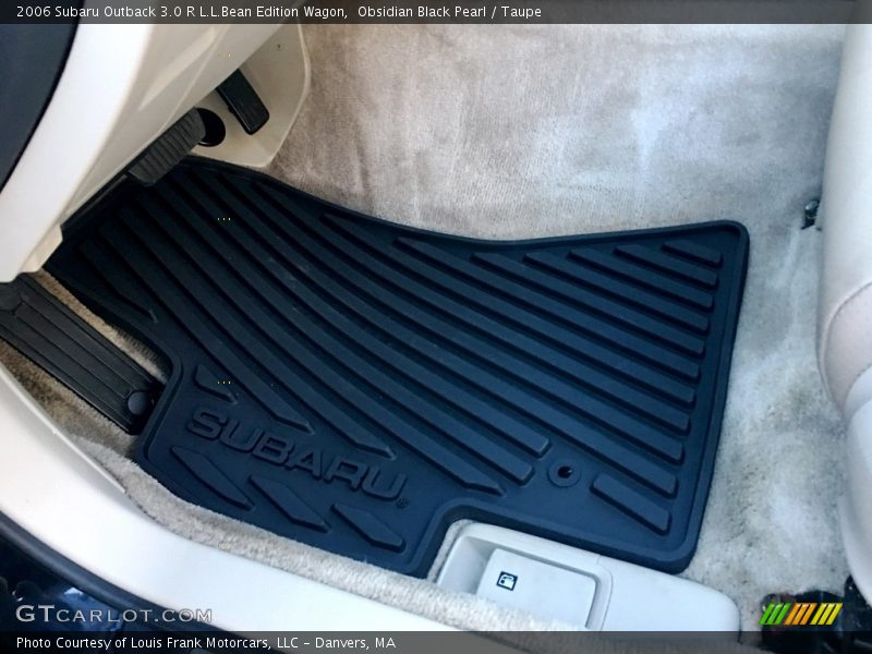 Obsidian Black Pearl / Taupe 2006 Subaru Outback 3.0 R L.L.Bean Edition Wagon