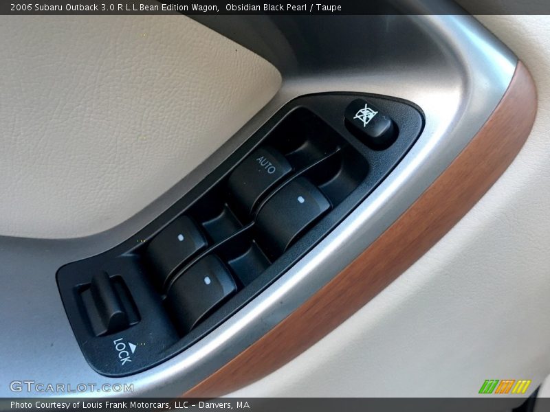 Obsidian Black Pearl / Taupe 2006 Subaru Outback 3.0 R L.L.Bean Edition Wagon