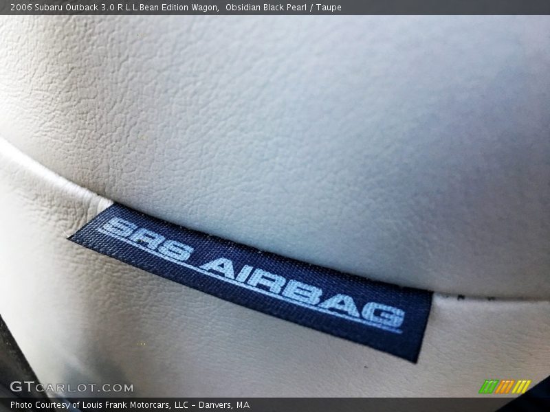 Obsidian Black Pearl / Taupe 2006 Subaru Outback 3.0 R L.L.Bean Edition Wagon