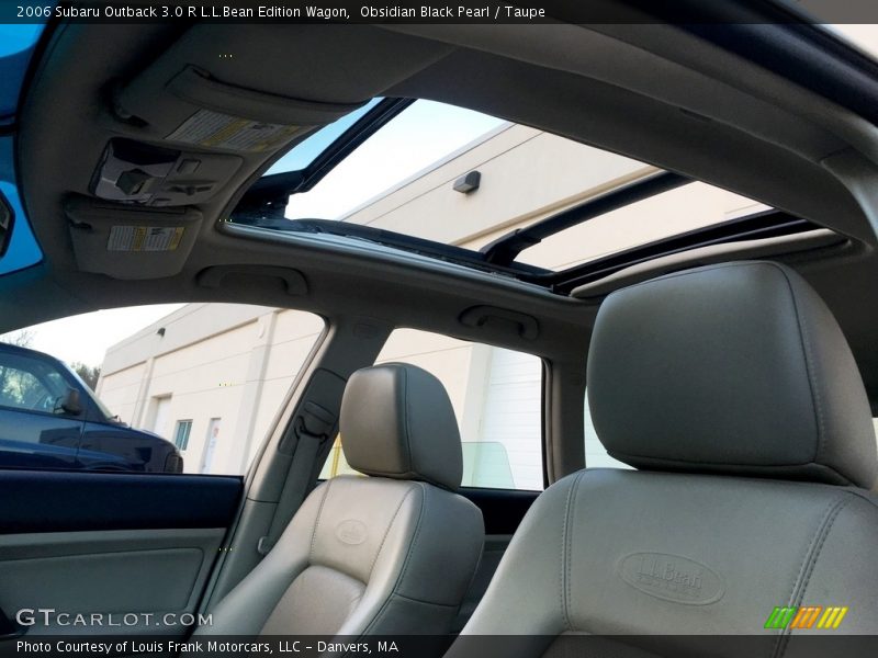 Obsidian Black Pearl / Taupe 2006 Subaru Outback 3.0 R L.L.Bean Edition Wagon