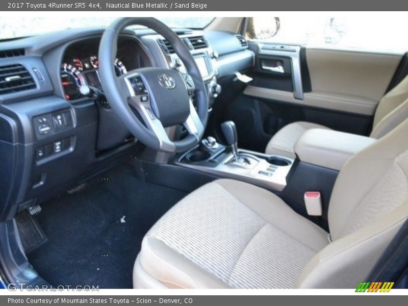  2017 4Runner SR5 4x4 Sand Beige Interior