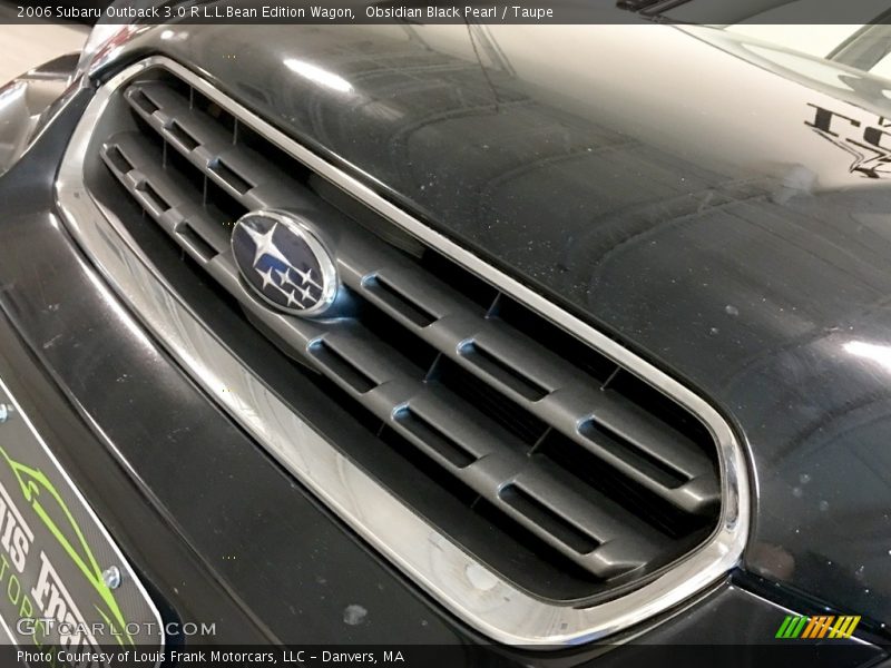Obsidian Black Pearl / Taupe 2006 Subaru Outback 3.0 R L.L.Bean Edition Wagon