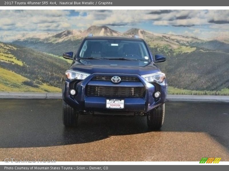 Nautical Blue Metallic / Graphite 2017 Toyota 4Runner SR5 4x4