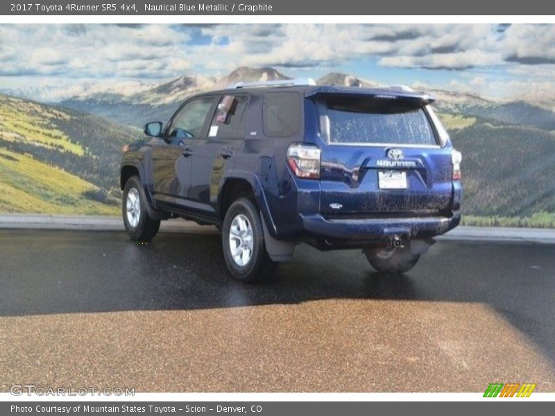 Nautical Blue Metallic / Graphite 2017 Toyota 4Runner SR5 4x4