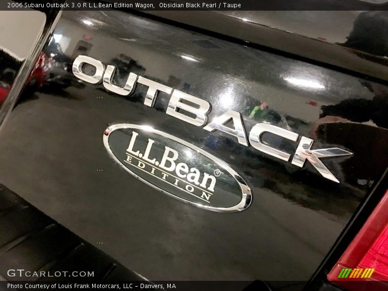 Obsidian Black Pearl / Taupe 2006 Subaru Outback 3.0 R L.L.Bean Edition Wagon