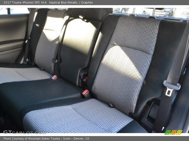 Rear Seat of 2017 4Runner SR5 4x4