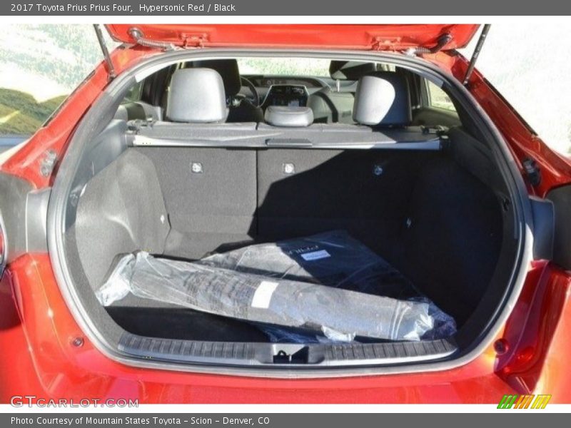 Hypersonic Red / Black 2017 Toyota Prius Prius Four