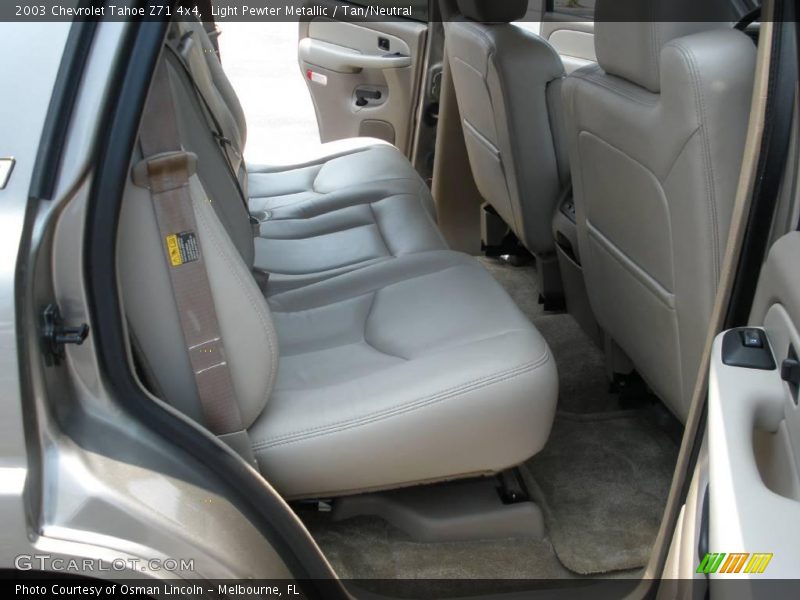 Light Pewter Metallic / Tan/Neutral 2003 Chevrolet Tahoe Z71 4x4