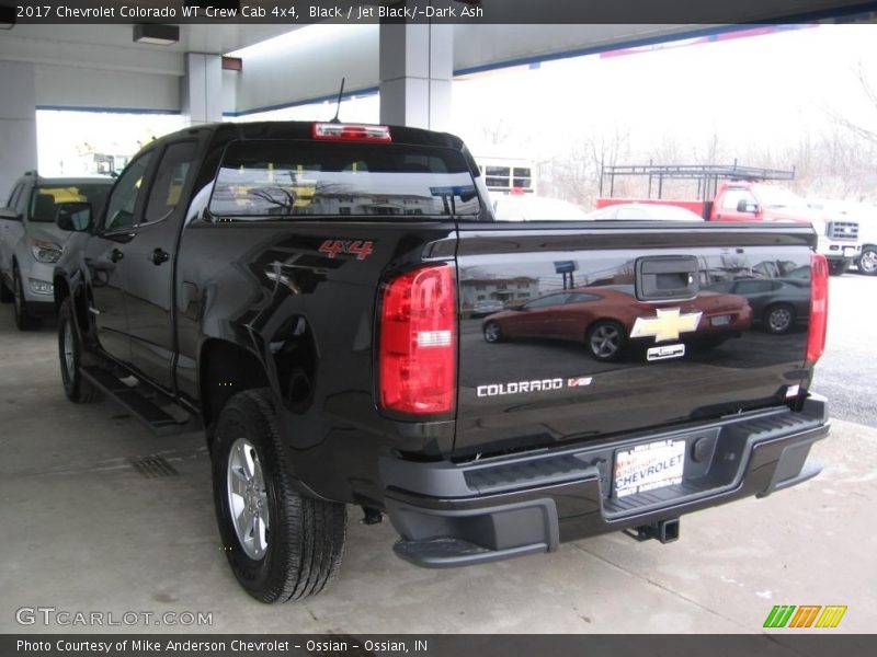 Black / Jet Black/­Dark Ash 2017 Chevrolet Colorado WT Crew Cab 4x4