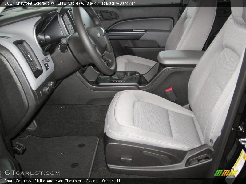 Black / Jet Black/­Dark Ash 2017 Chevrolet Colorado WT Crew Cab 4x4