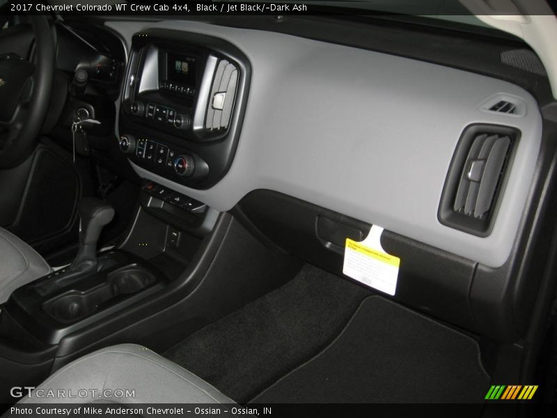 Black / Jet Black/­Dark Ash 2017 Chevrolet Colorado WT Crew Cab 4x4