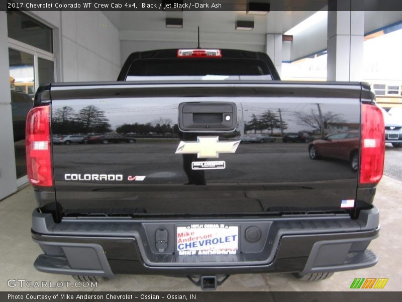 Black / Jet Black/­Dark Ash 2017 Chevrolet Colorado WT Crew Cab 4x4