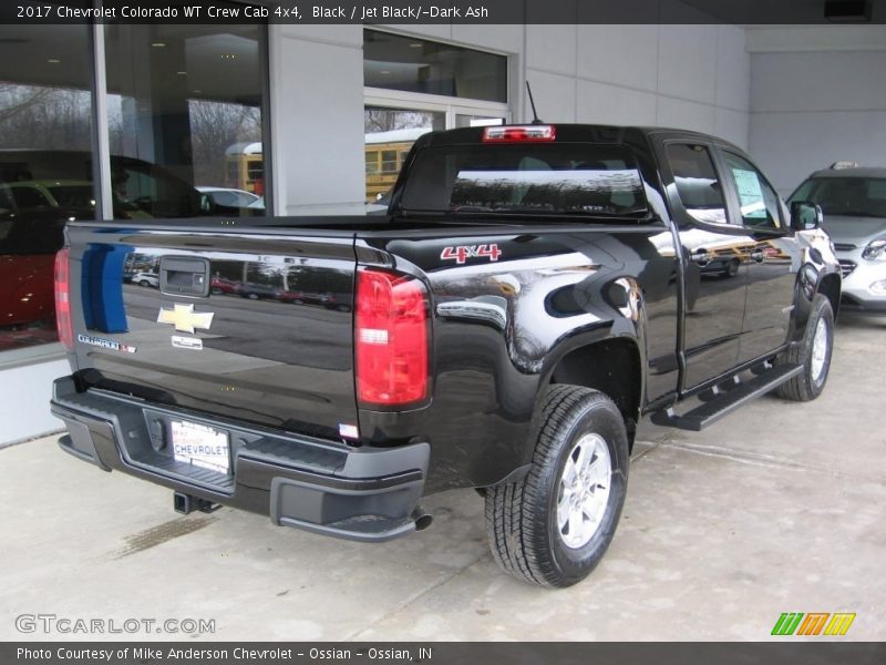 Black / Jet Black/­Dark Ash 2017 Chevrolet Colorado WT Crew Cab 4x4