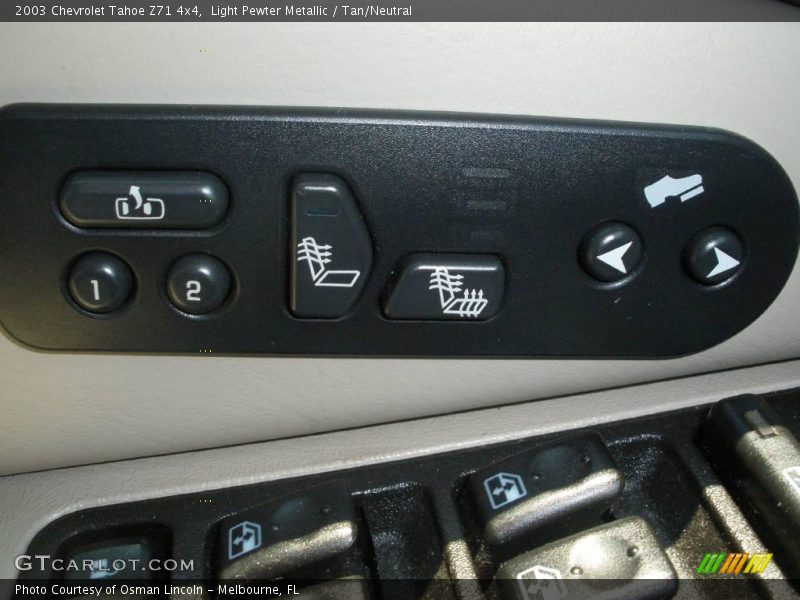 Light Pewter Metallic / Tan/Neutral 2003 Chevrolet Tahoe Z71 4x4