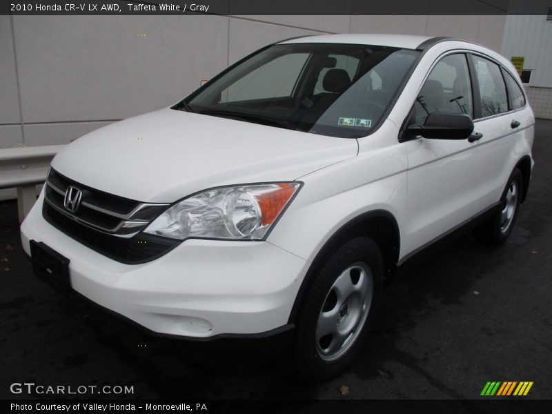 Taffeta White / Gray 2010 Honda CR-V LX AWD