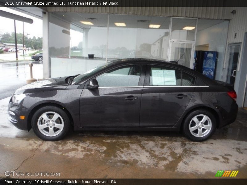 Tungsten Metallic / Jet Black 2016 Chevrolet Cruze Limited LT