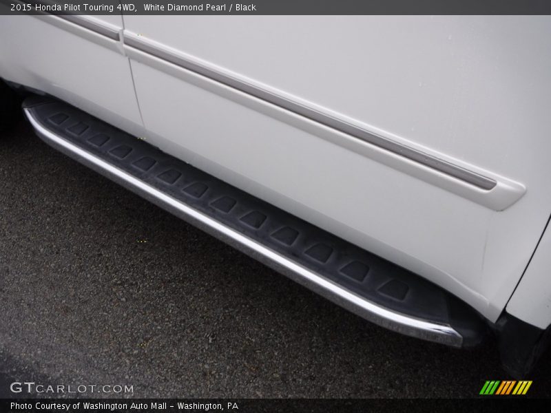White Diamond Pearl / Black 2015 Honda Pilot Touring 4WD