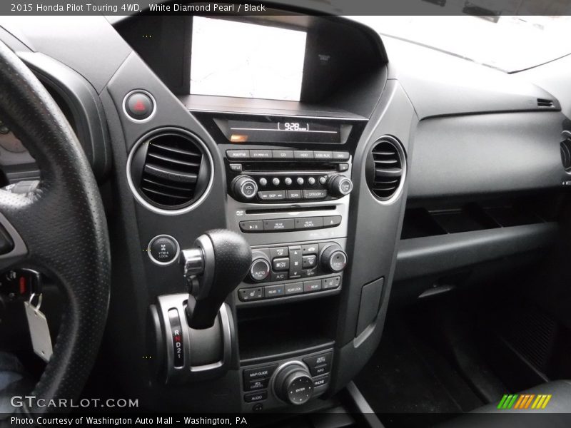 White Diamond Pearl / Black 2015 Honda Pilot Touring 4WD