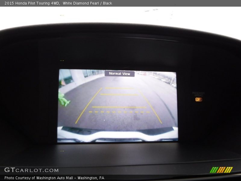White Diamond Pearl / Black 2015 Honda Pilot Touring 4WD