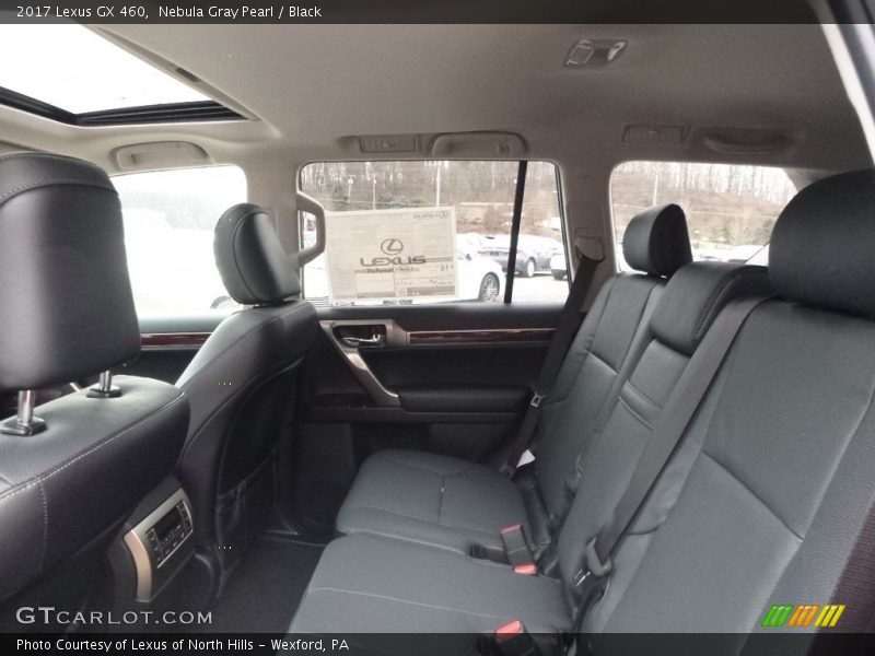Nebula Gray Pearl / Black 2017 Lexus GX 460