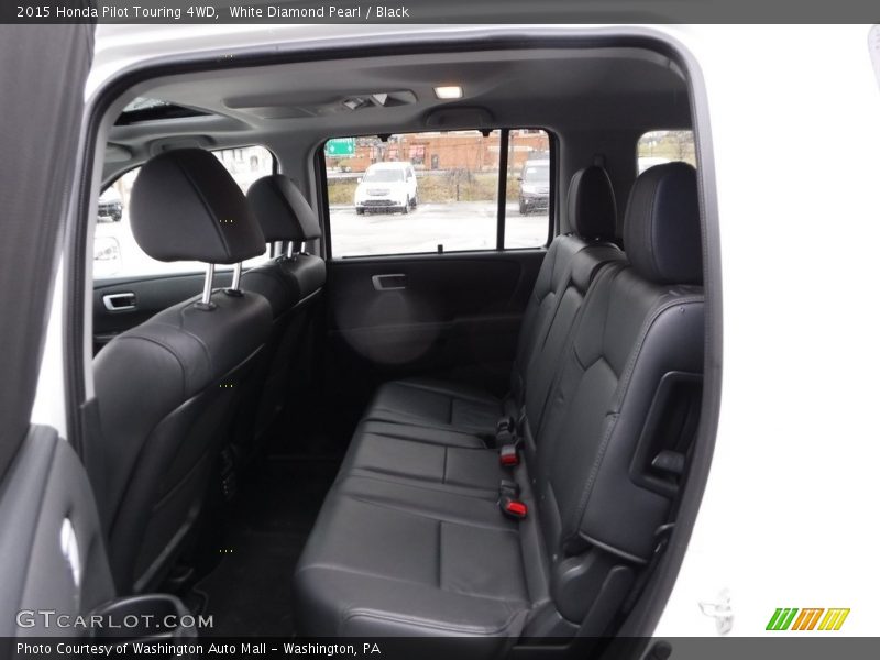 White Diamond Pearl / Black 2015 Honda Pilot Touring 4WD