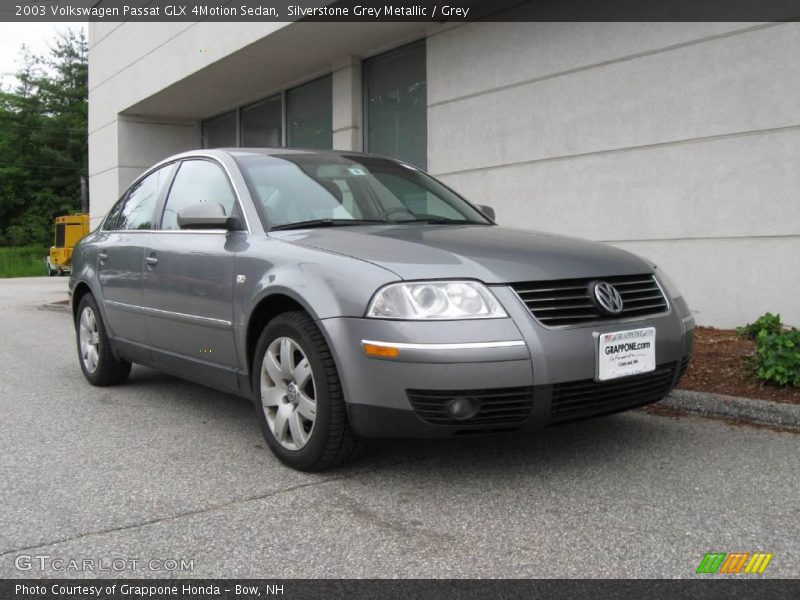 Silverstone Grey Metallic / Grey 2003 Volkswagen Passat GLX 4Motion Sedan