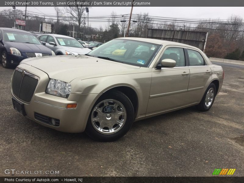 Linen Gold Metallic / Dark Slate Gray/Light Graystone 2006 Chrysler 300 Touring