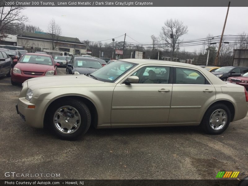 Linen Gold Metallic / Dark Slate Gray/Light Graystone 2006 Chrysler 300 Touring