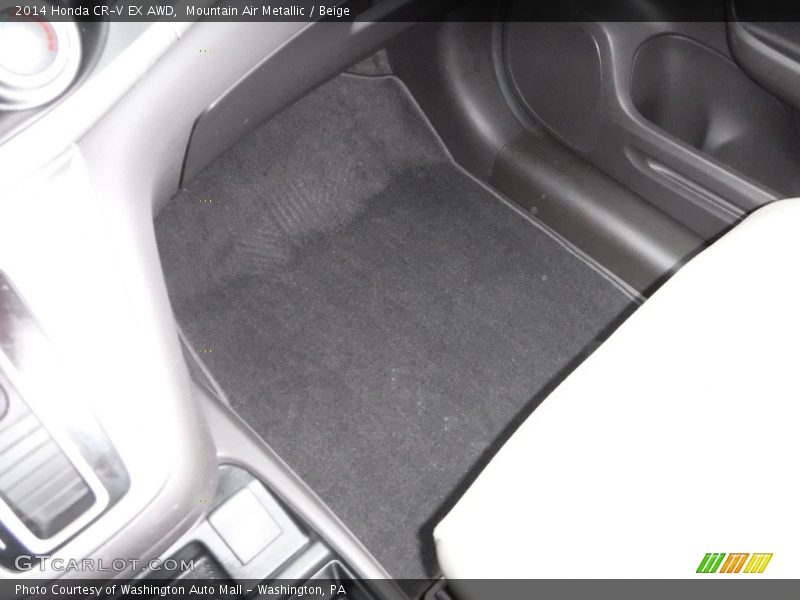 Mountain Air Metallic / Beige 2014 Honda CR-V EX AWD