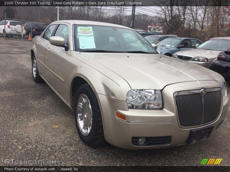 Linen Gold Metallic / Dark Slate Gray/Light Graystone 2006 Chrysler 300 Touring