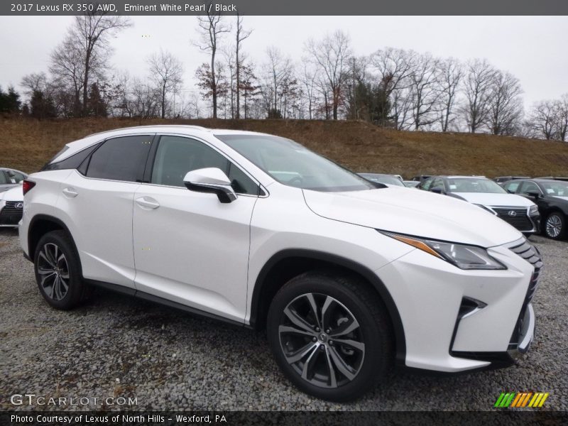 Front 3/4 View of 2017 RX 350 AWD