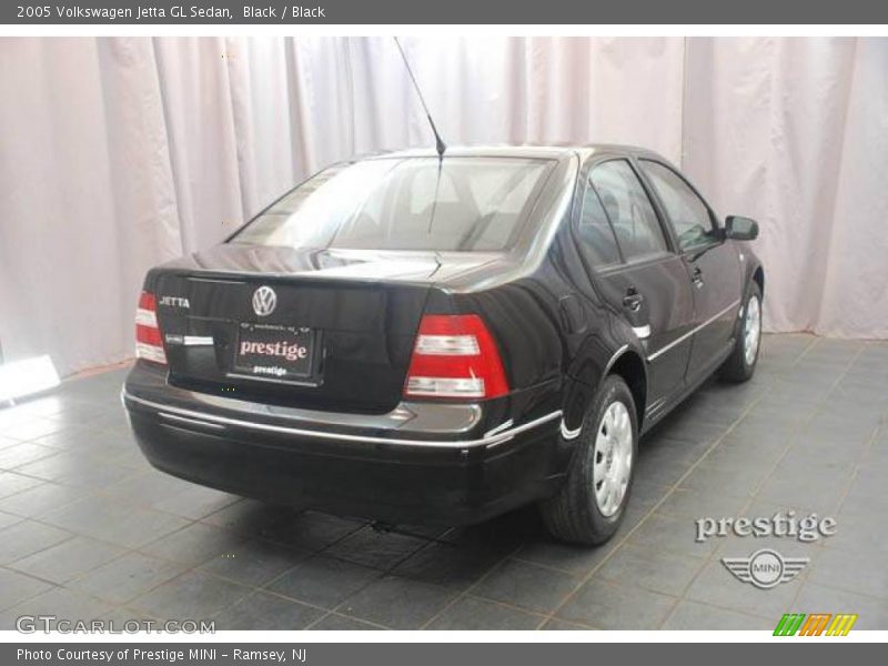 Black / Black 2005 Volkswagen Jetta GL Sedan
