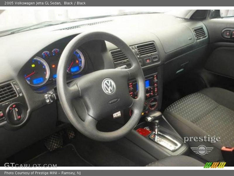 Black / Black 2005 Volkswagen Jetta GL Sedan