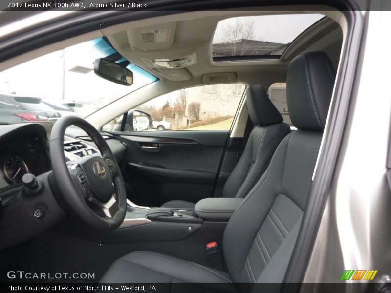 Front Seat of 2017 NX 300h AWD