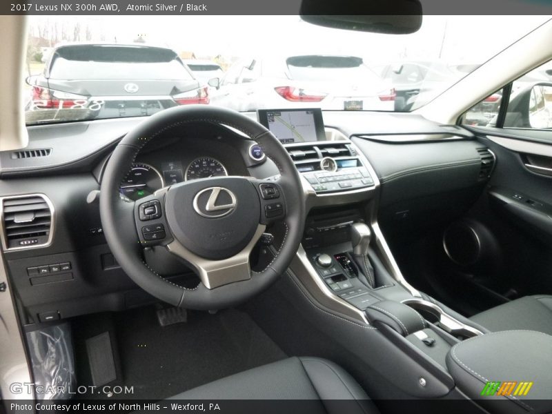  2017 NX 300h AWD Black Interior